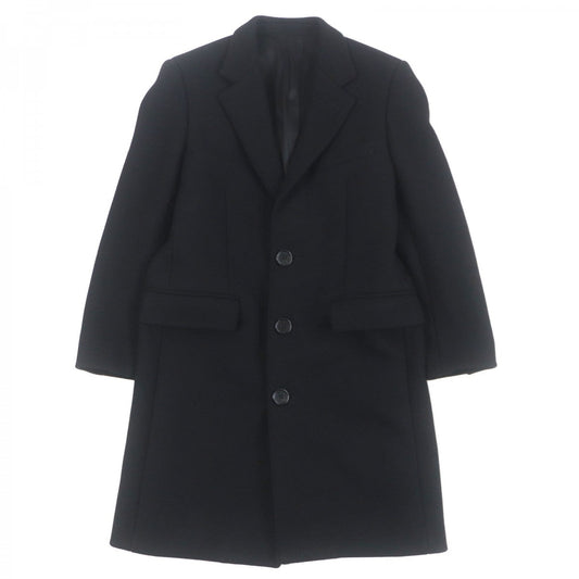 CELINE Chester coat 2M025863C Outer: 90% wool, Outer: 10% nylon, Lining: 100% cupra, Lining: 100% cotton black mens 44
