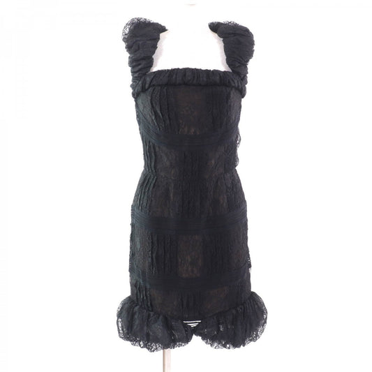 CHANEL one piece 09C P34753 cotton black 38