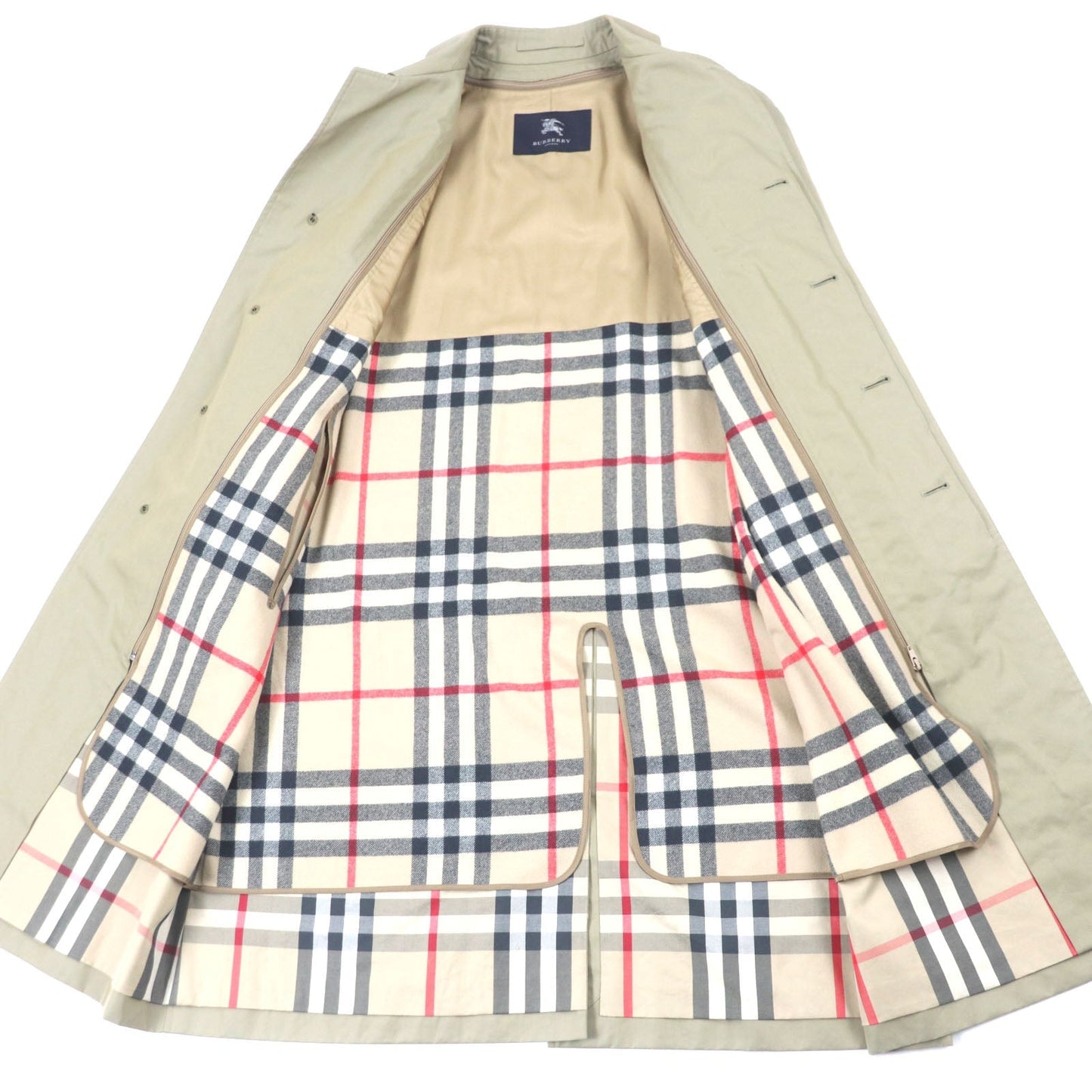 Burberry London Nova check Cashmere blend coat