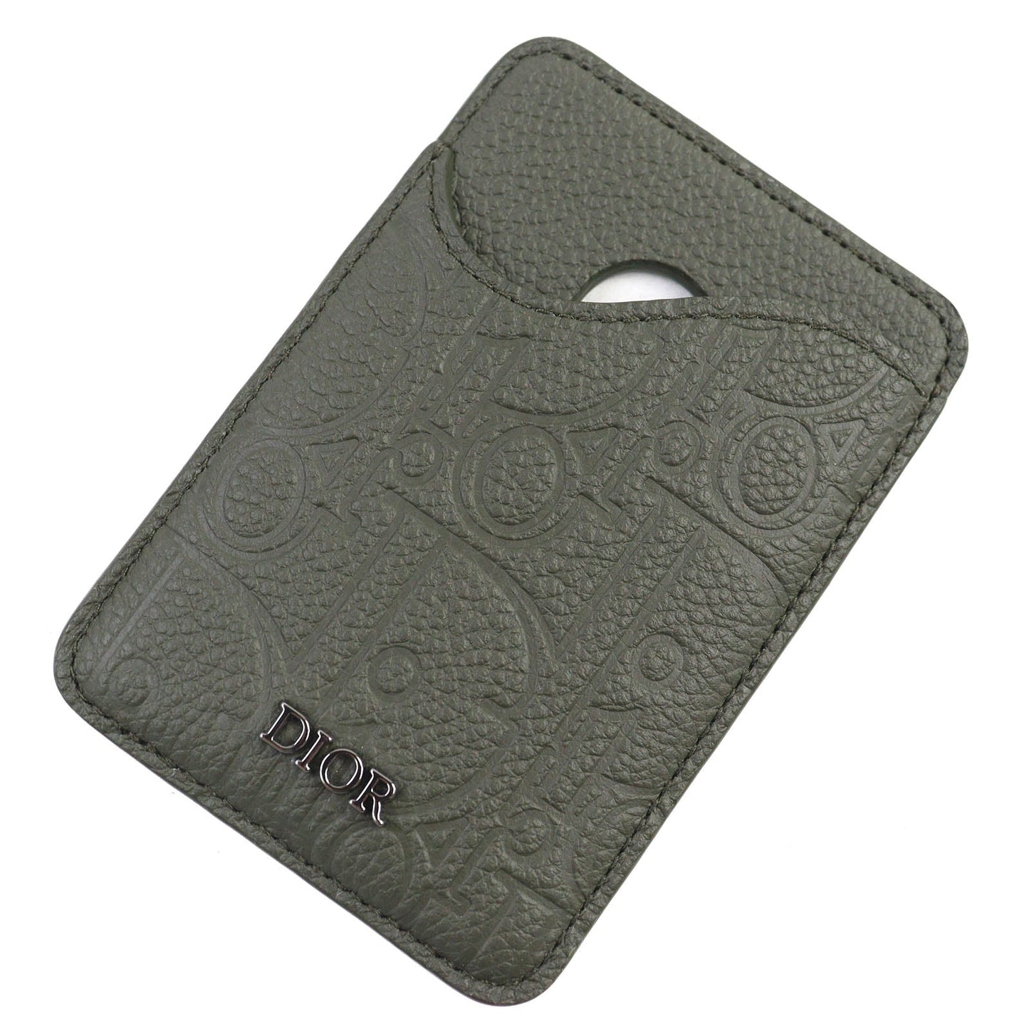 Dior Saddle Gravity Leather Card Case