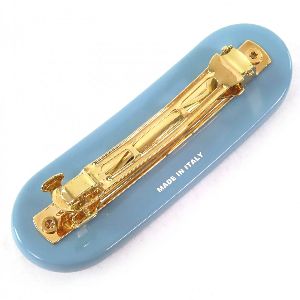 PRADA hair accessory 1IF108 Plastic, Metal Light blue Brex Women