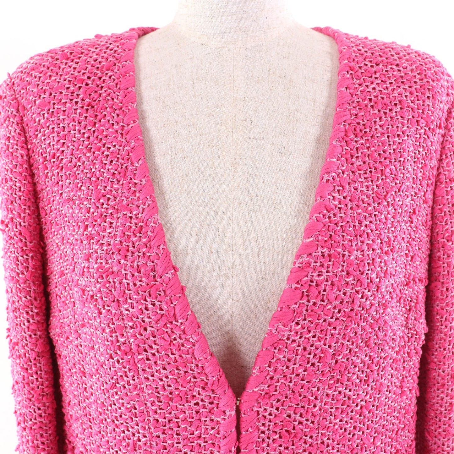 Chanel COCO Mark Tweed Cotton Jacket