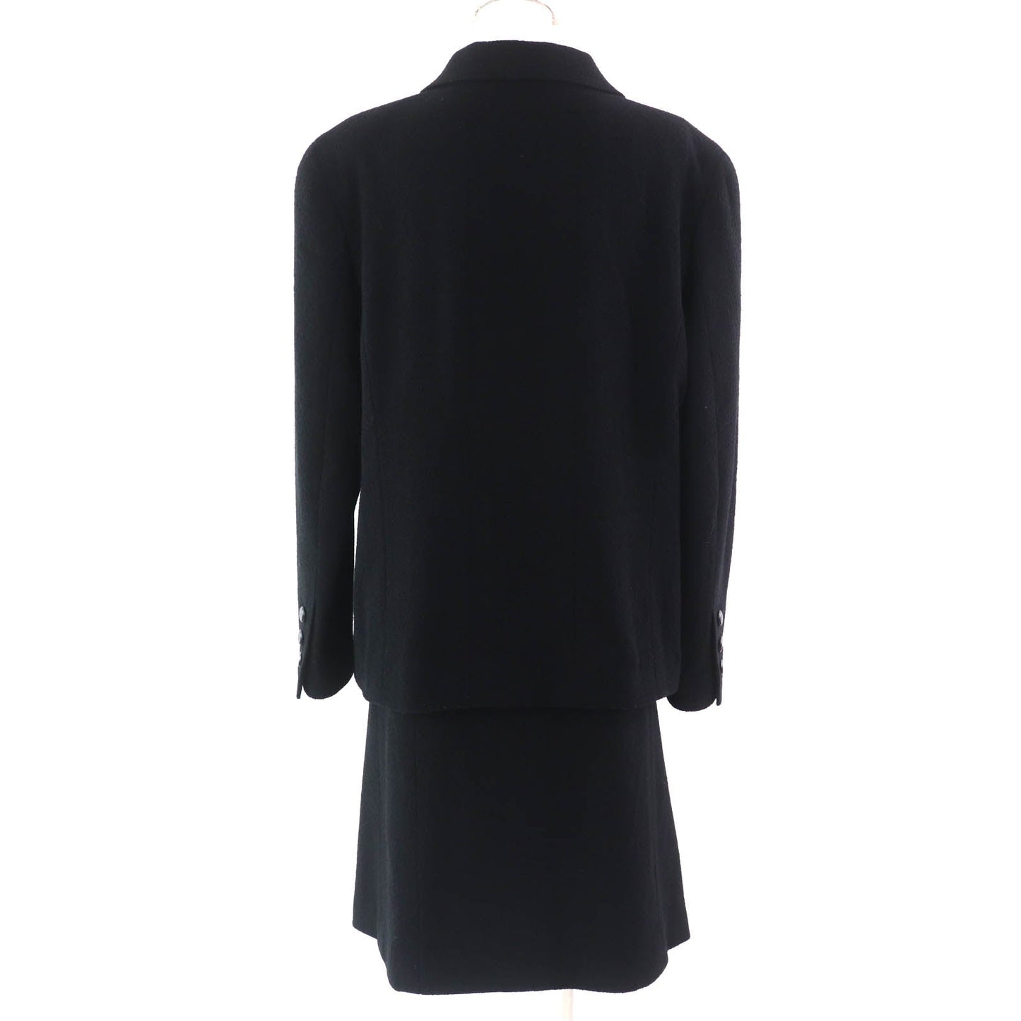 Chanel COCO Mark Button Wool Tweed Set