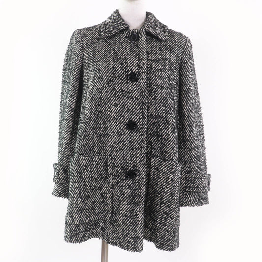 Burberry London Nova check Mohair Wool Coat