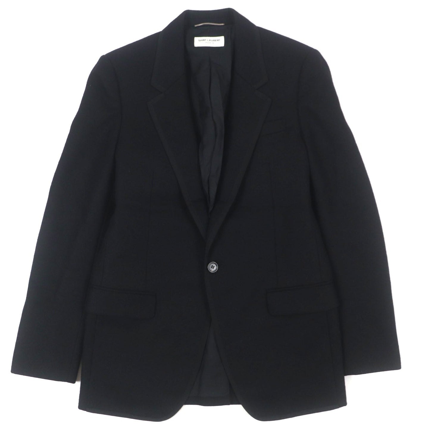 Saint Laurent Paris Tailored Jacket Wool Jacket