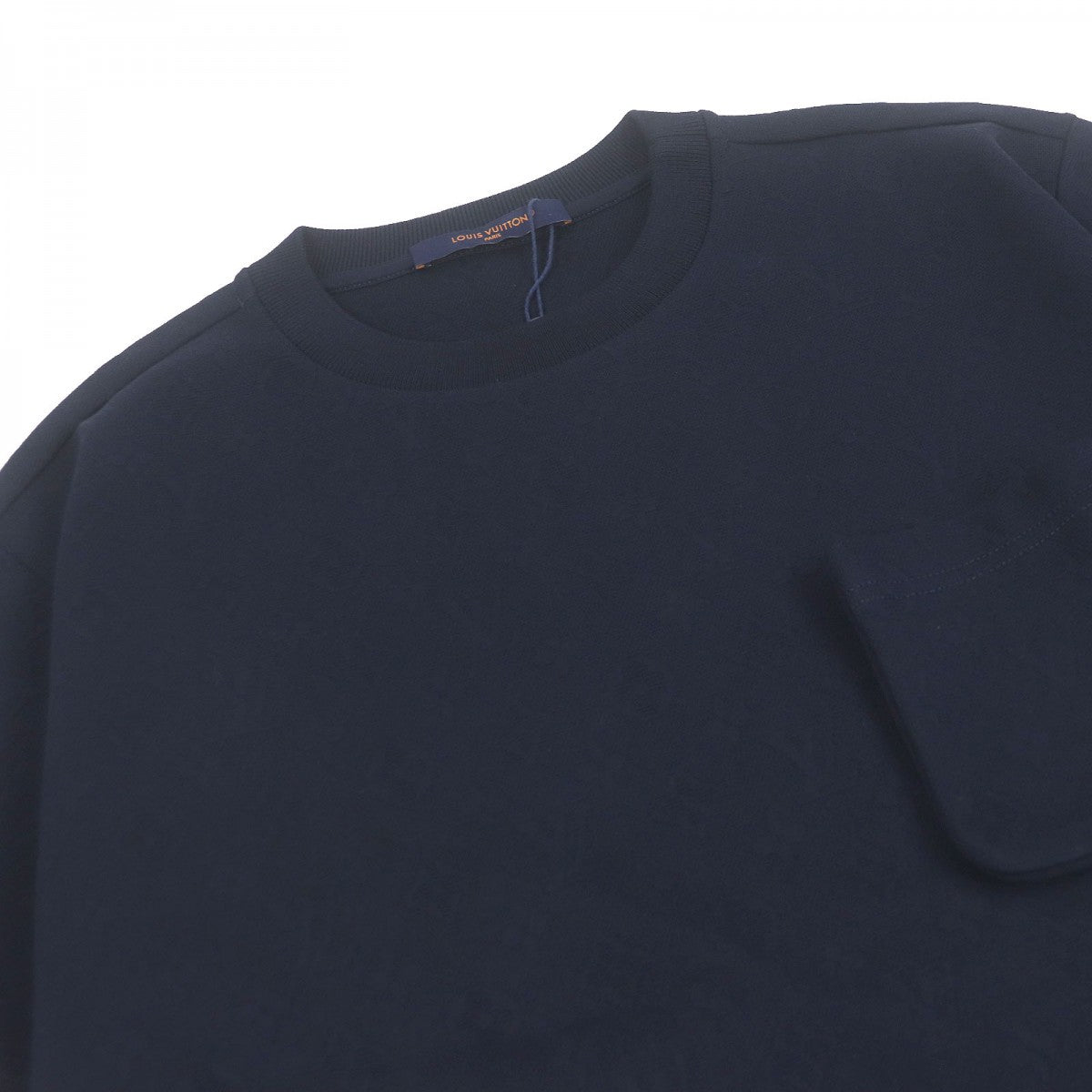 LOUIS VUITTON Short sleeve T-shirt 1AFBAF cotton Navy Piqué cotton T-shirt S