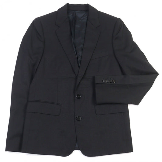 CELINE tailored jacket 2V046659D wool black 46