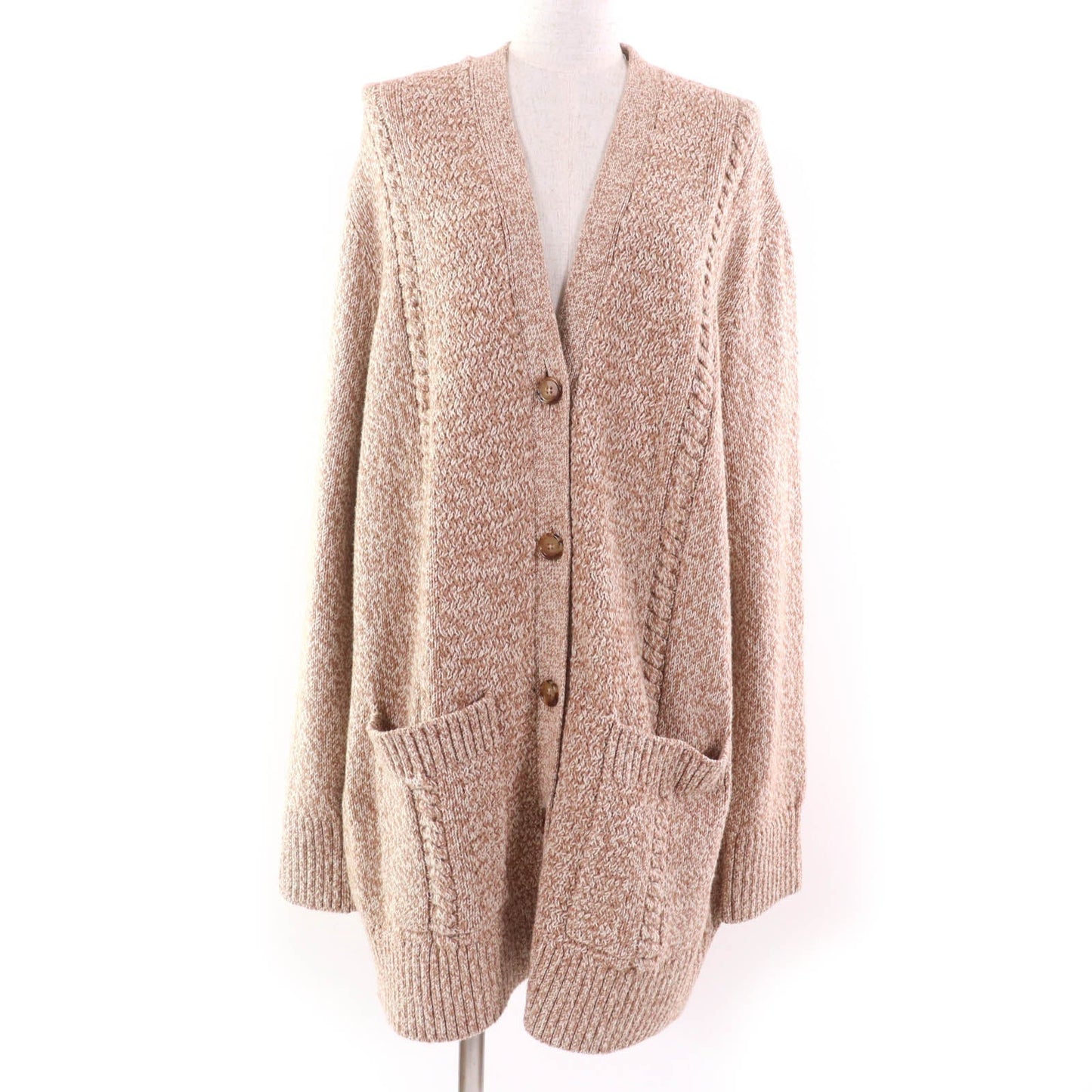 Burberry Horseferry Print Wool Cardigan