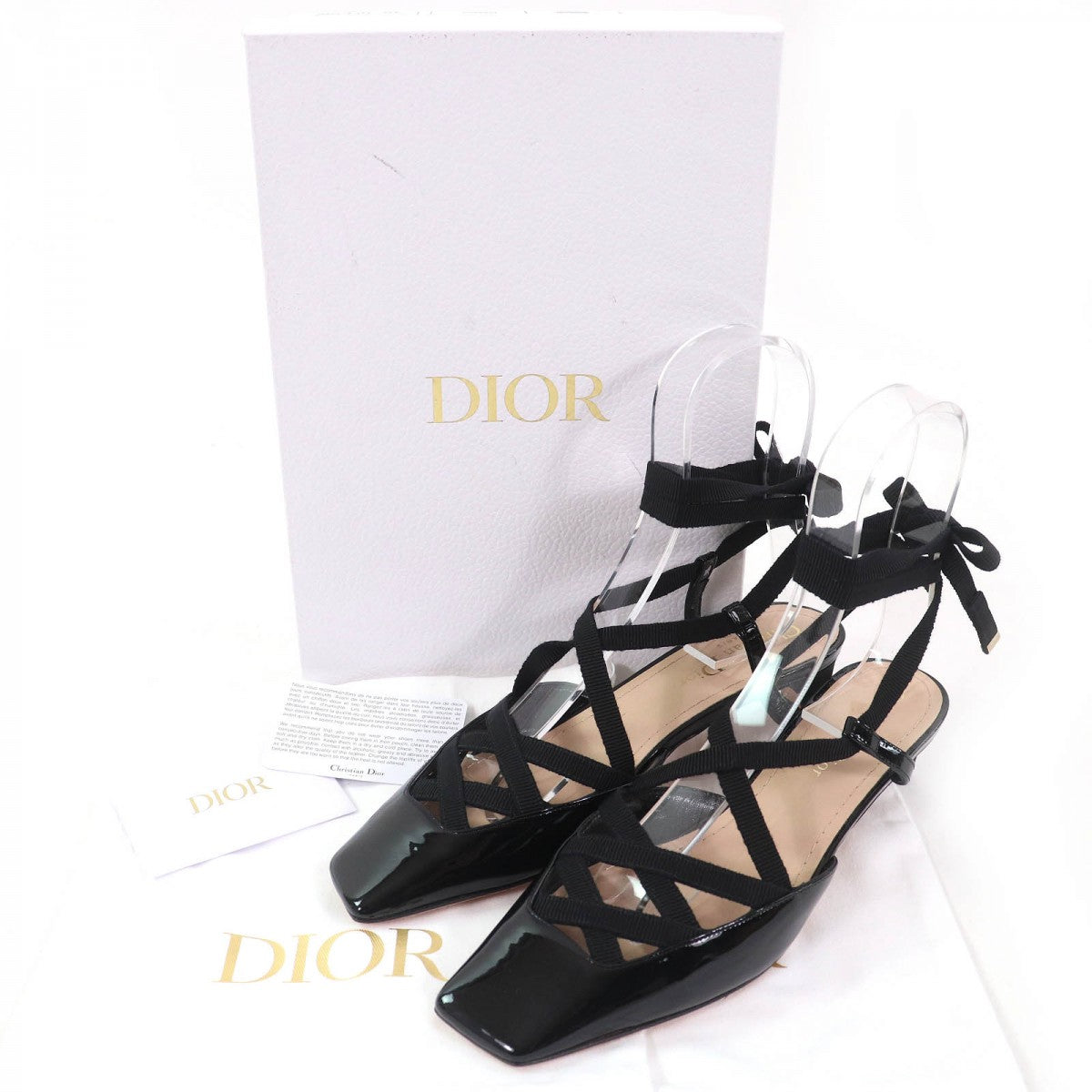 Christian Dior pumps Patent leather black D-ENVOL 36
