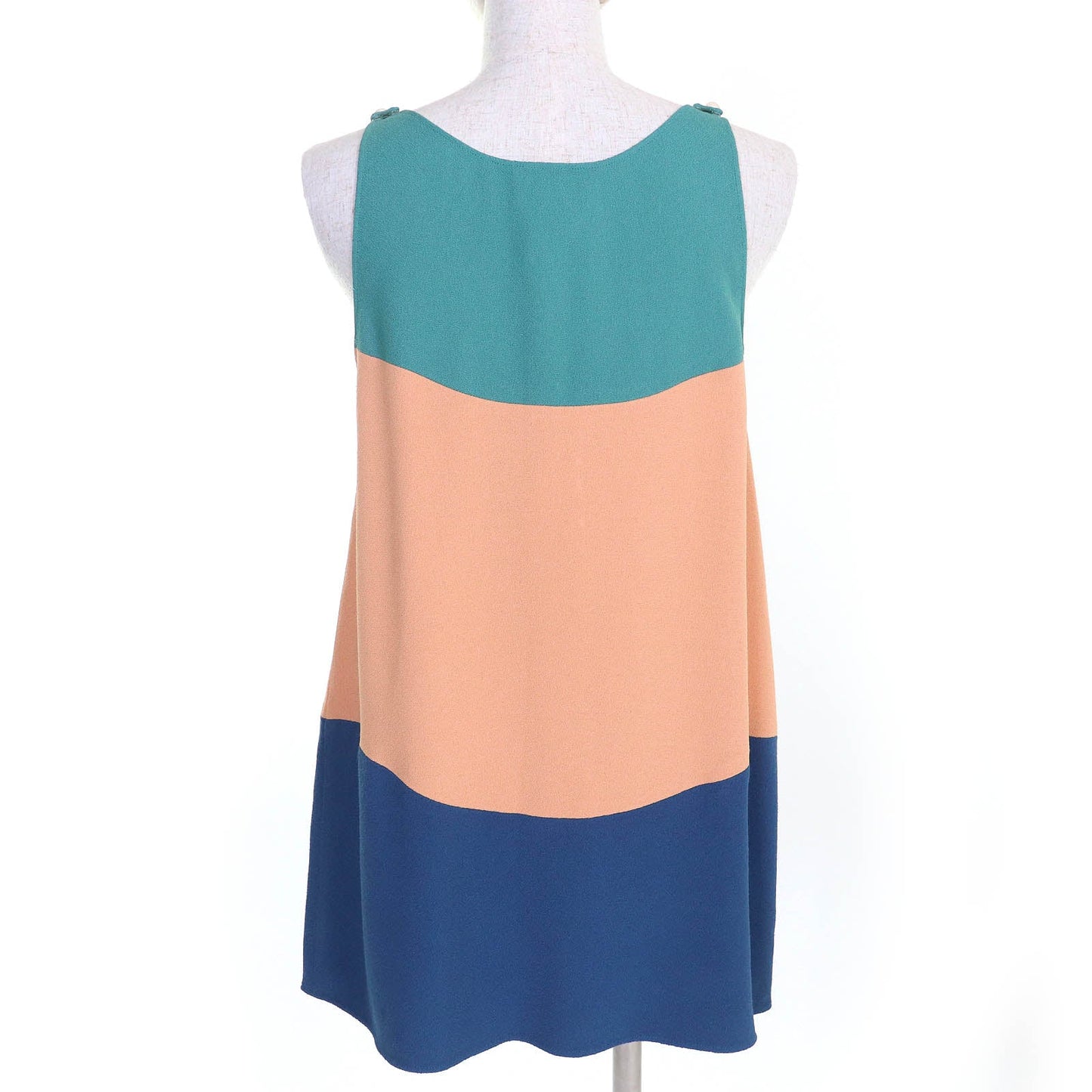 Chanel COCO Mark Pearl Button Sleeveless Top