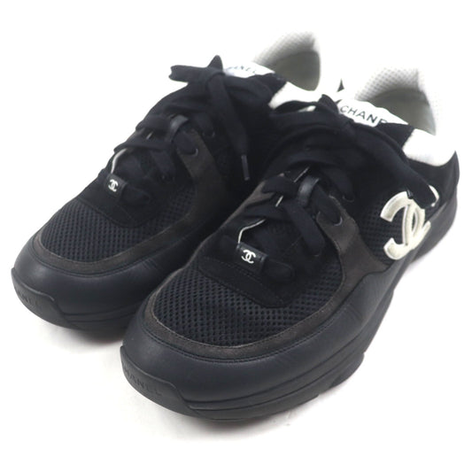 Chanel Low cut sneakers mesh sneakers