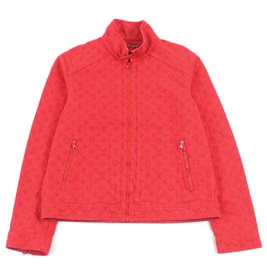 LOUIS VUITTON Denim Jacket 1A5PDR cotton Red 52