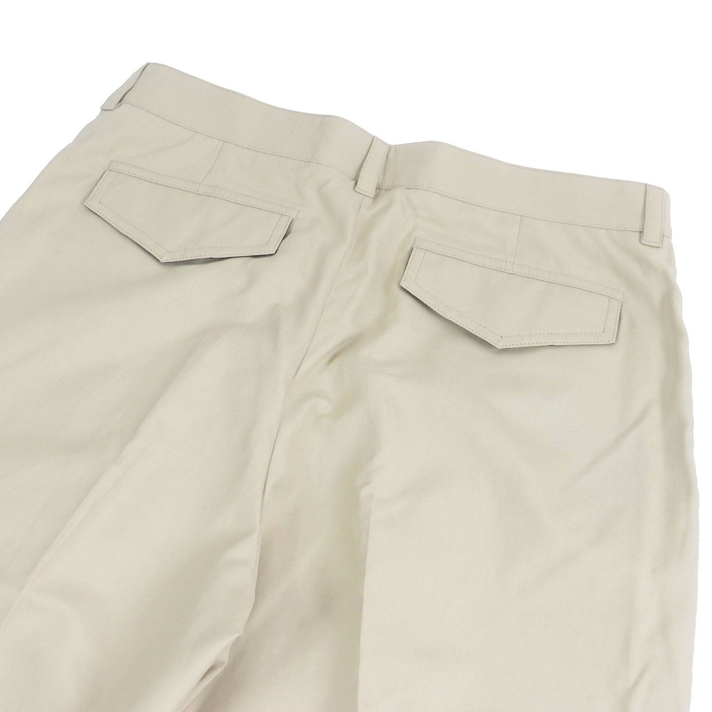 Dior Single Pleat Cotton Tro rs