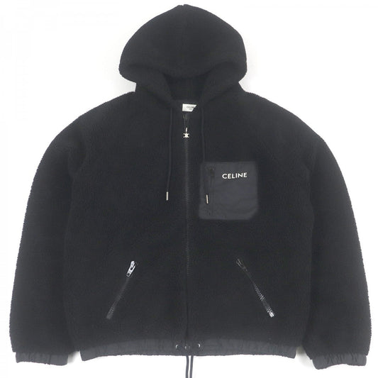 CELINE Jacket 2Y30H699M acrylic black XS