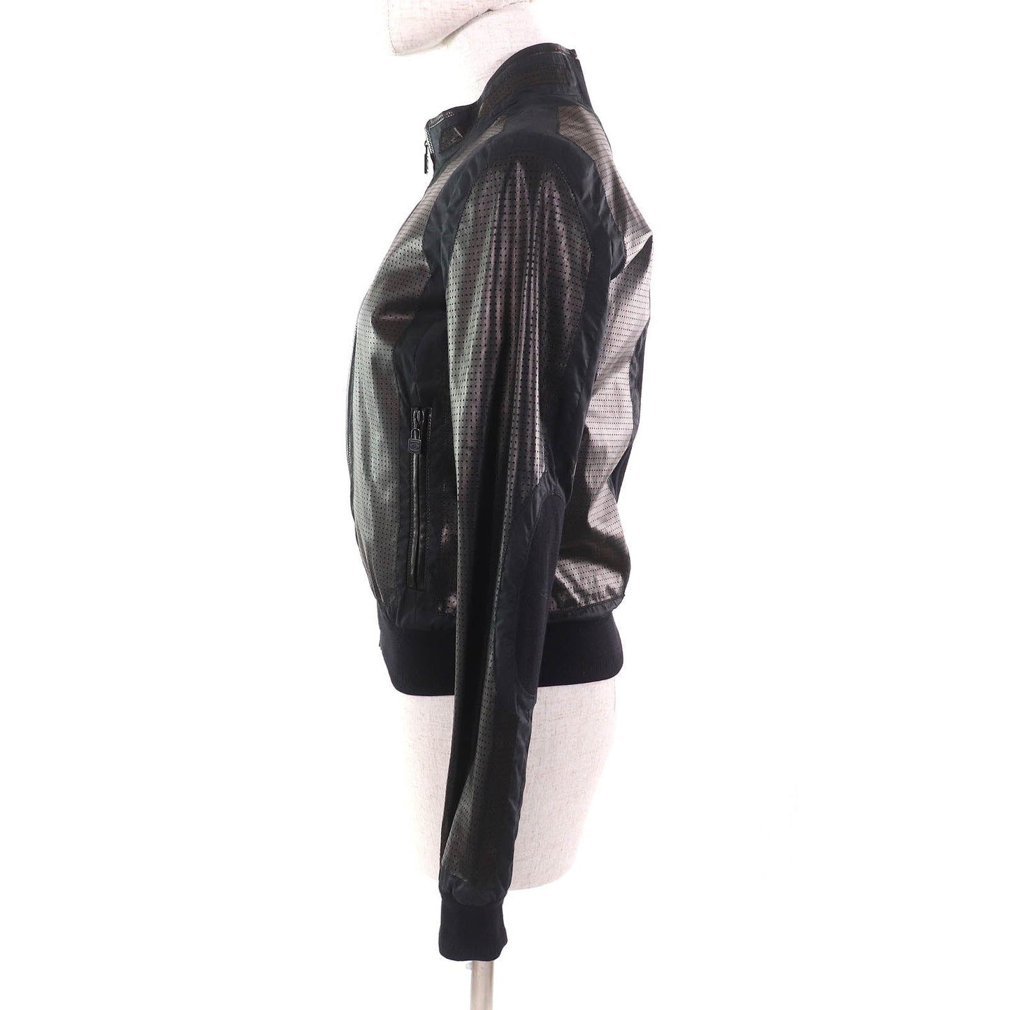 Chanel COCO MarkMetal Lamb Leather Jacket