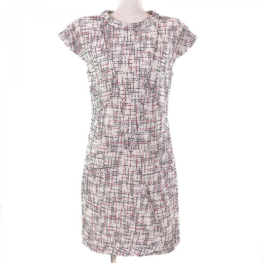 CHANEL one piece P50967 cotton Ivory black red 36
