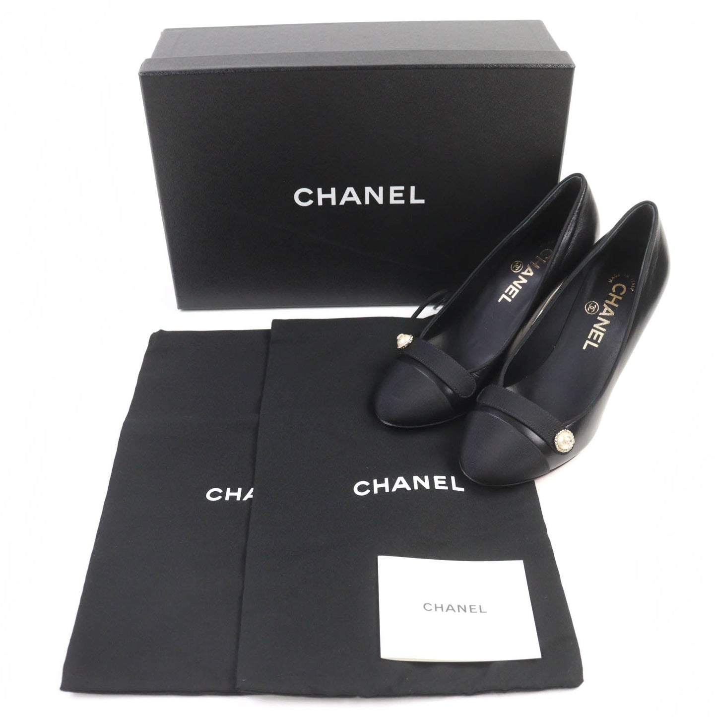Chanel COCO Mark G32920 Leather Pumps
