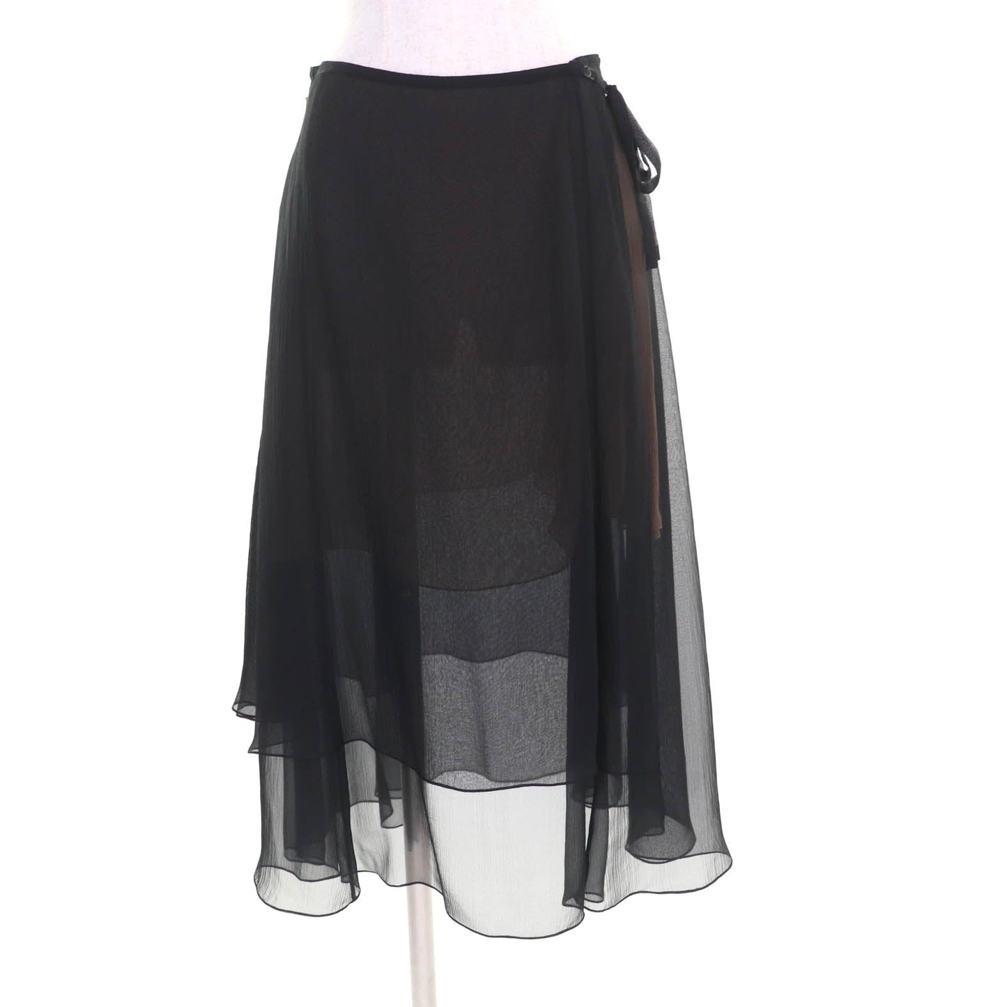 Chanel Silk Skirt
