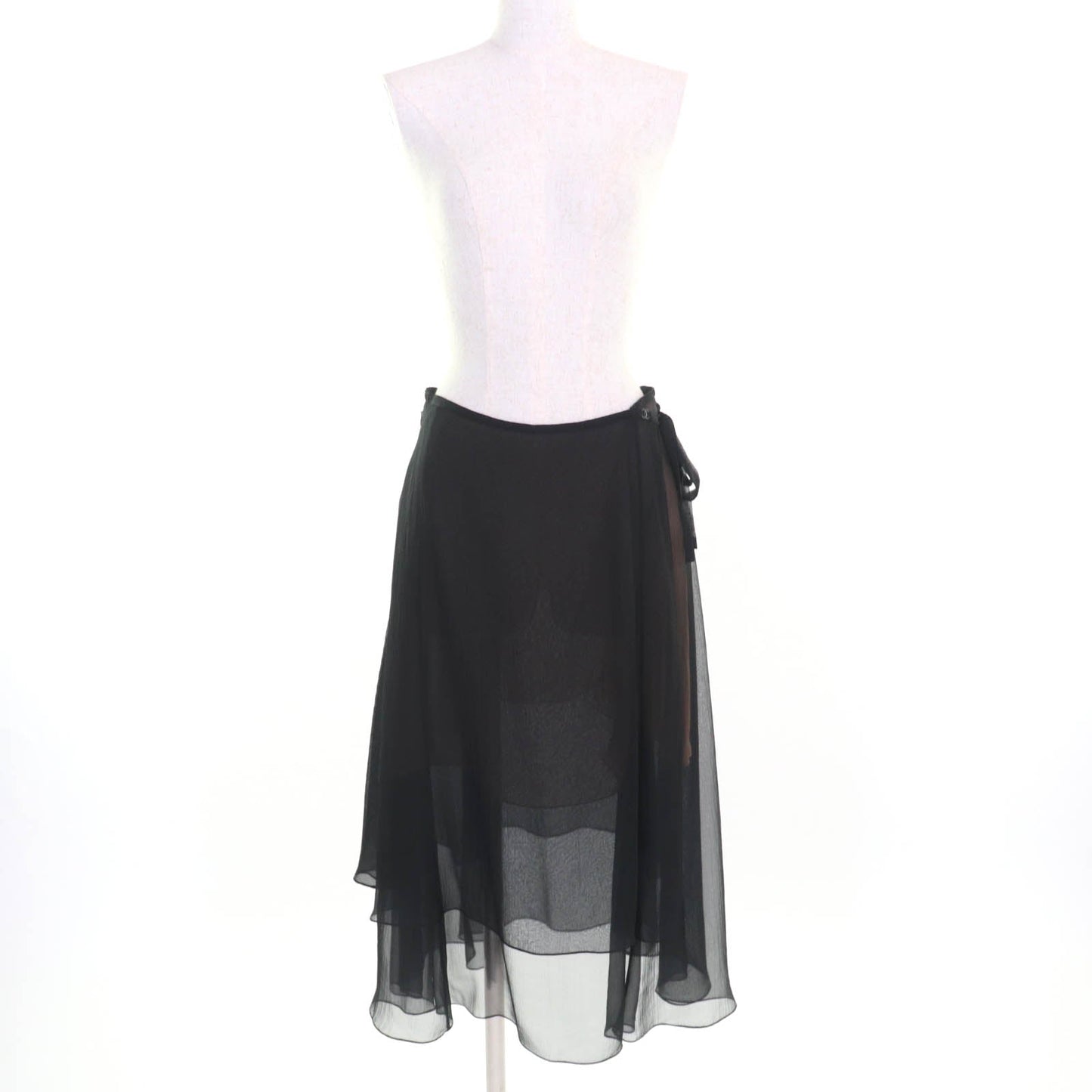 Chanel Silk Skirt