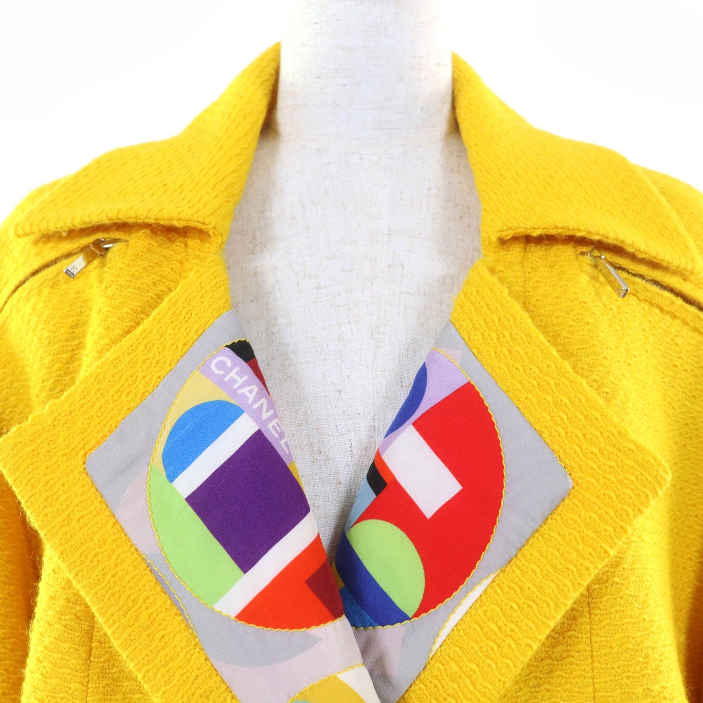 Chanel Tweed Wool Coat