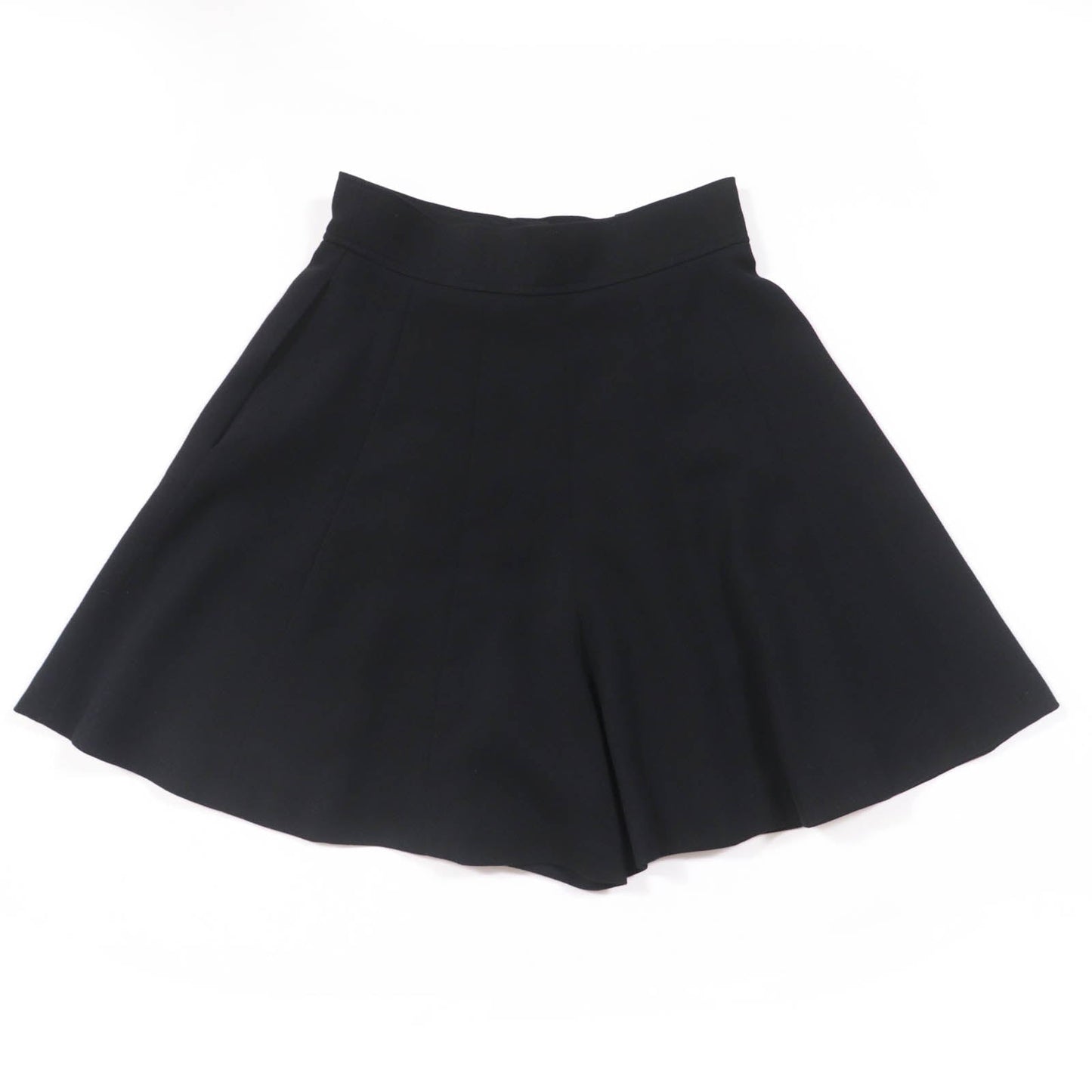 Chanel COCO Button Wool Culottes Shorts