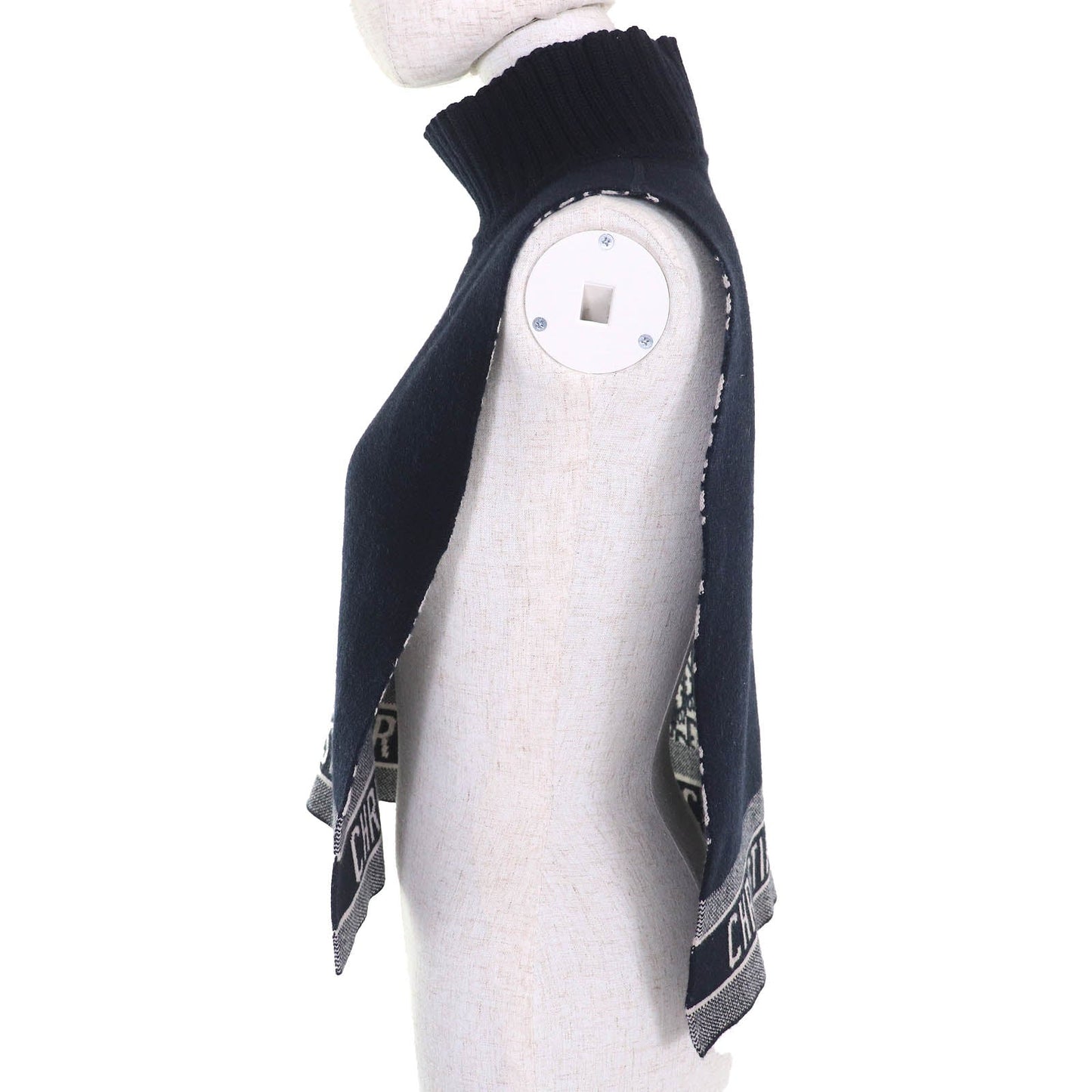 Christian Dior Best Oblique logo Reversible Cashmere Knit