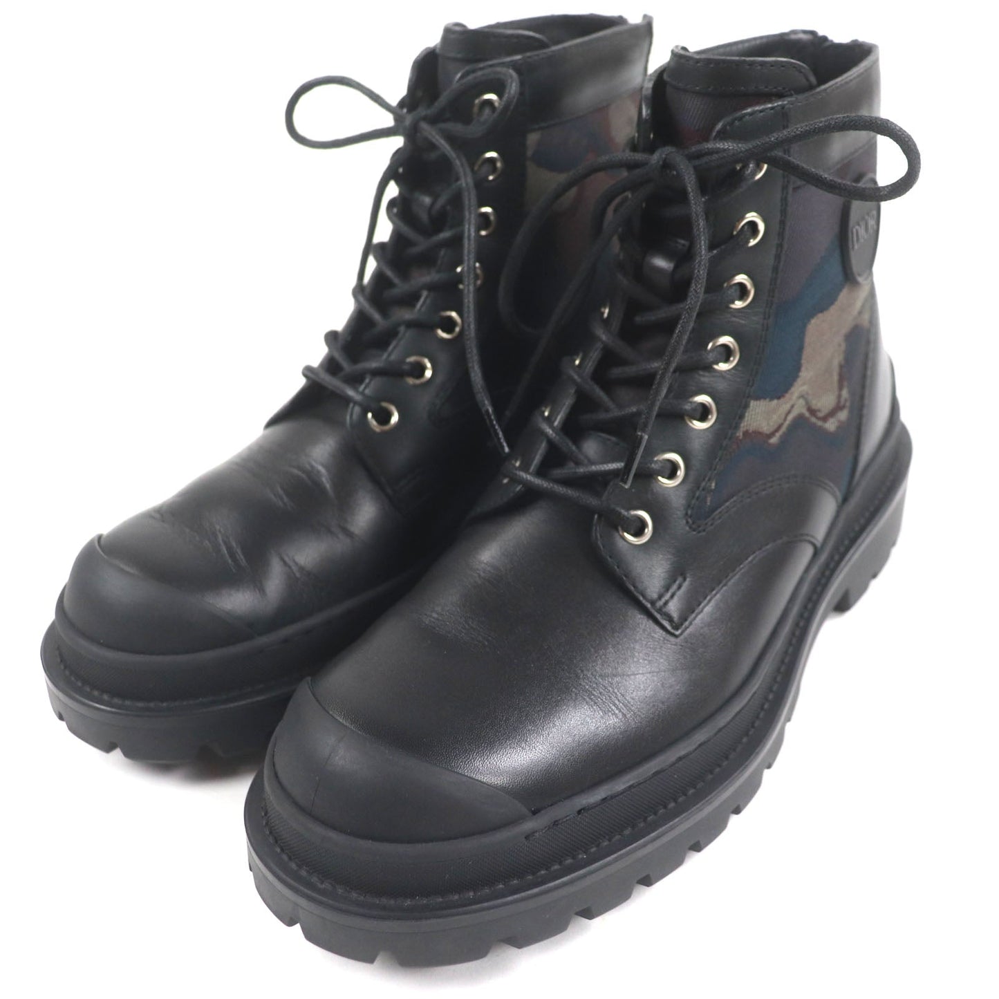Dior Peter Doig Leather Boots