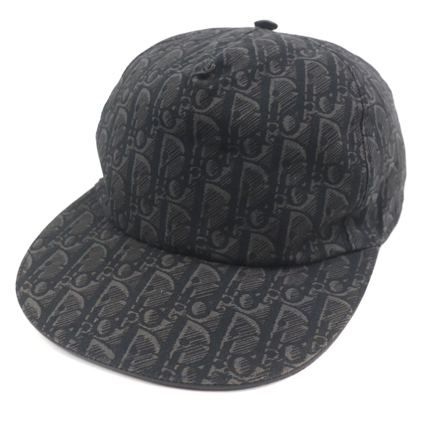 Dior Oblique Leather Baseball Cap