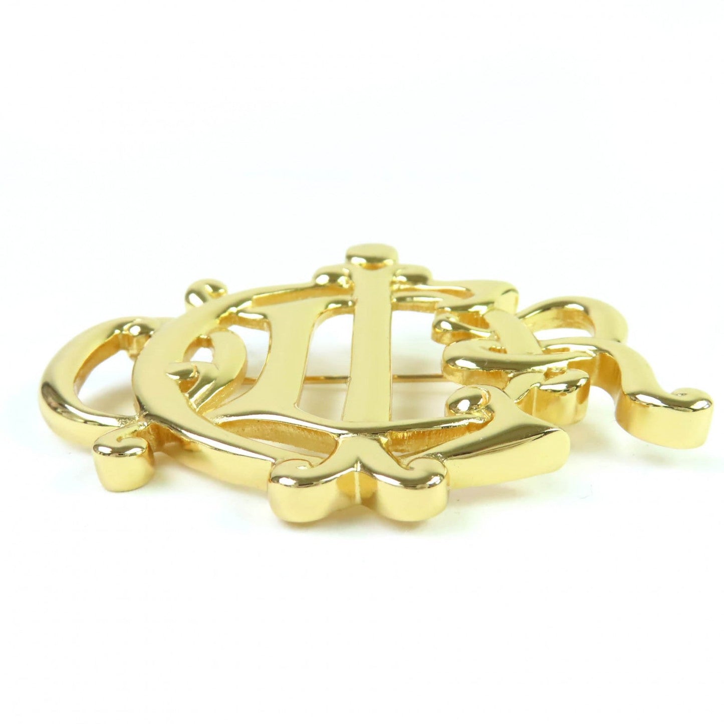 Christian Dior Emblem Brooch