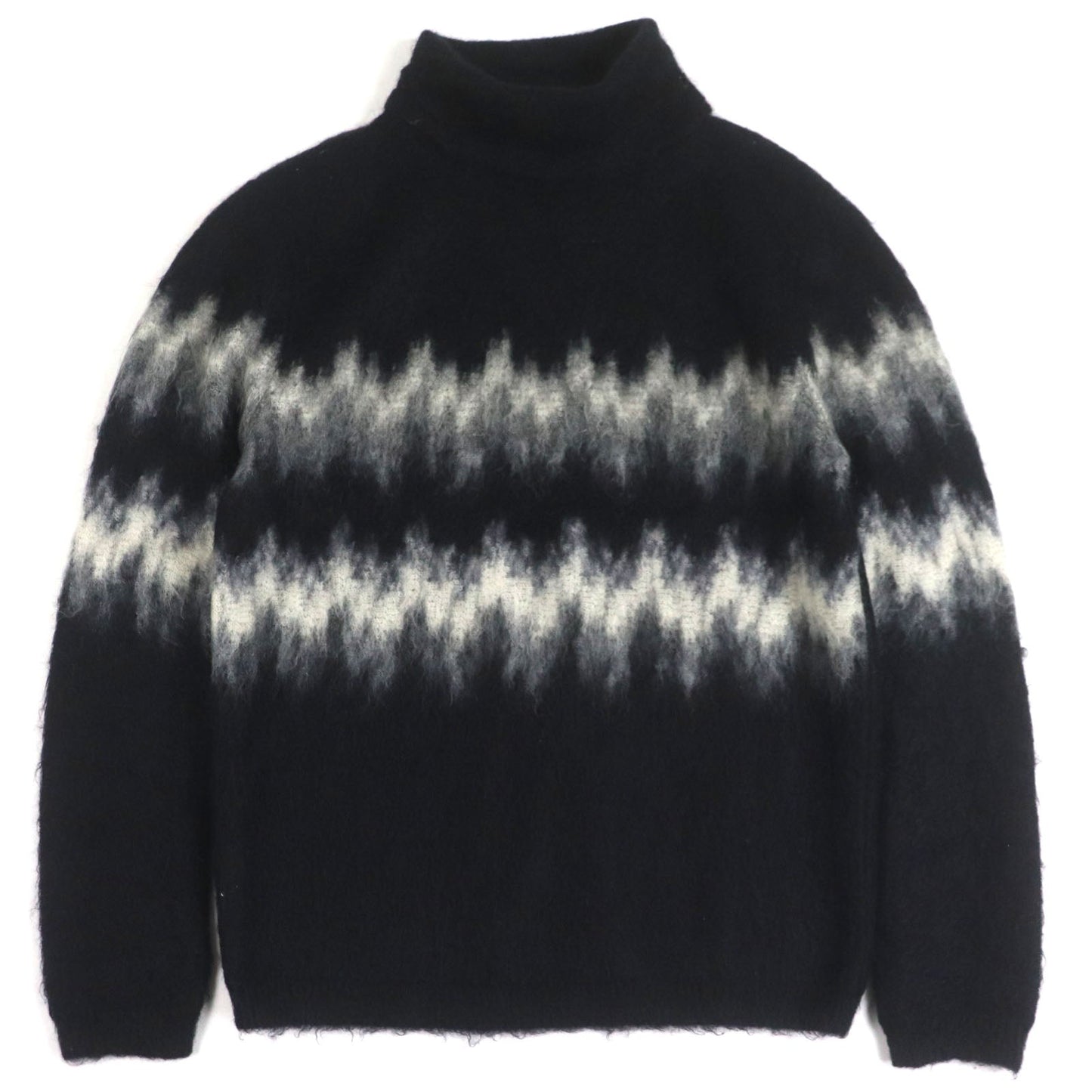 Saint Laurent Paris Mohair Knit Turtleneck Sweater