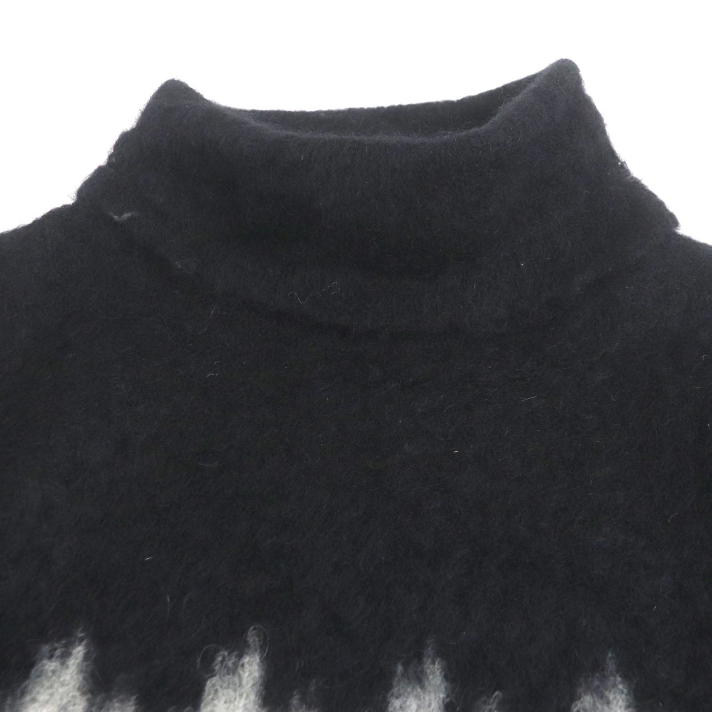 Saint Laurent Paris Mohair Knit Turtleneck Sweater