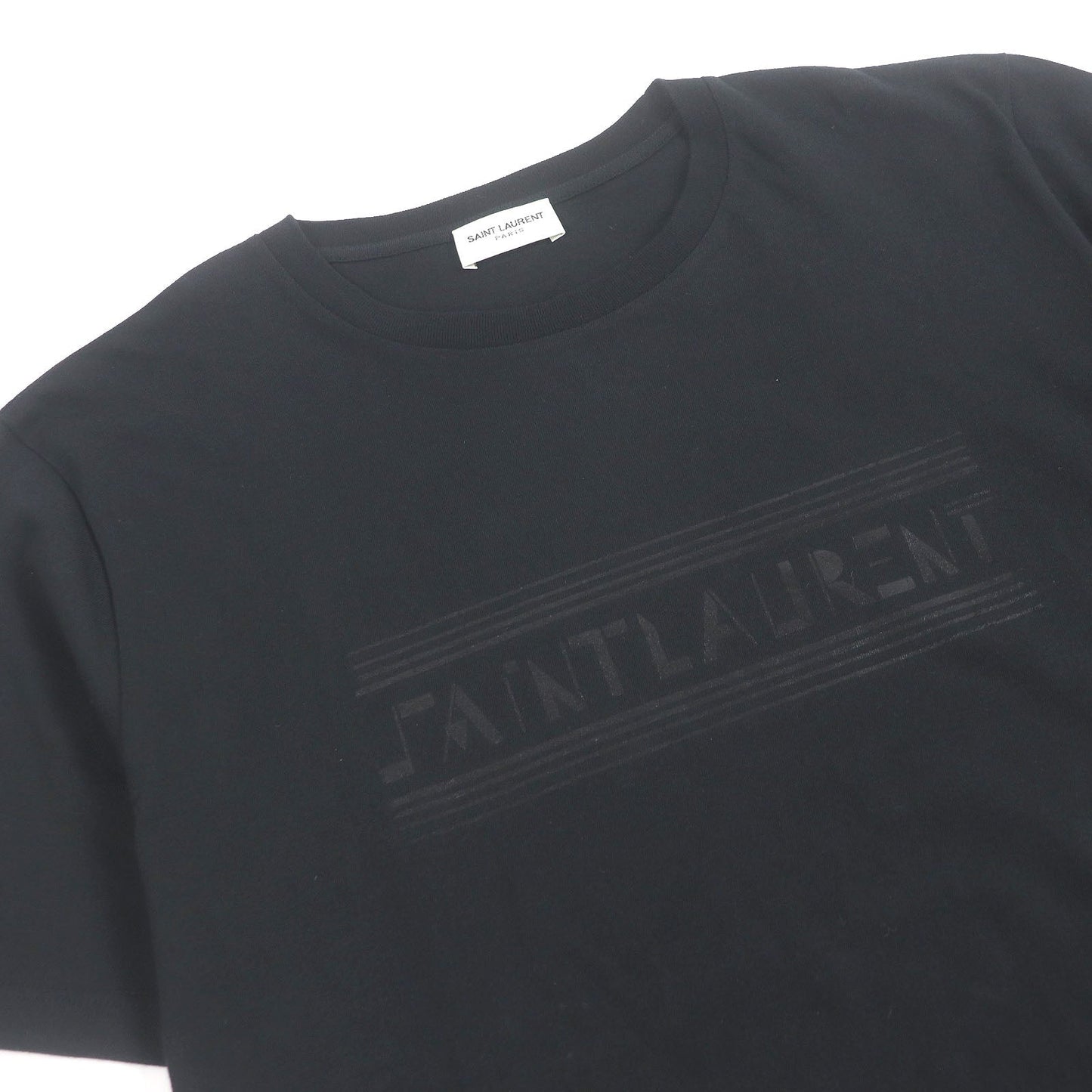 Saint Laurent Paris Cotton T-shirt