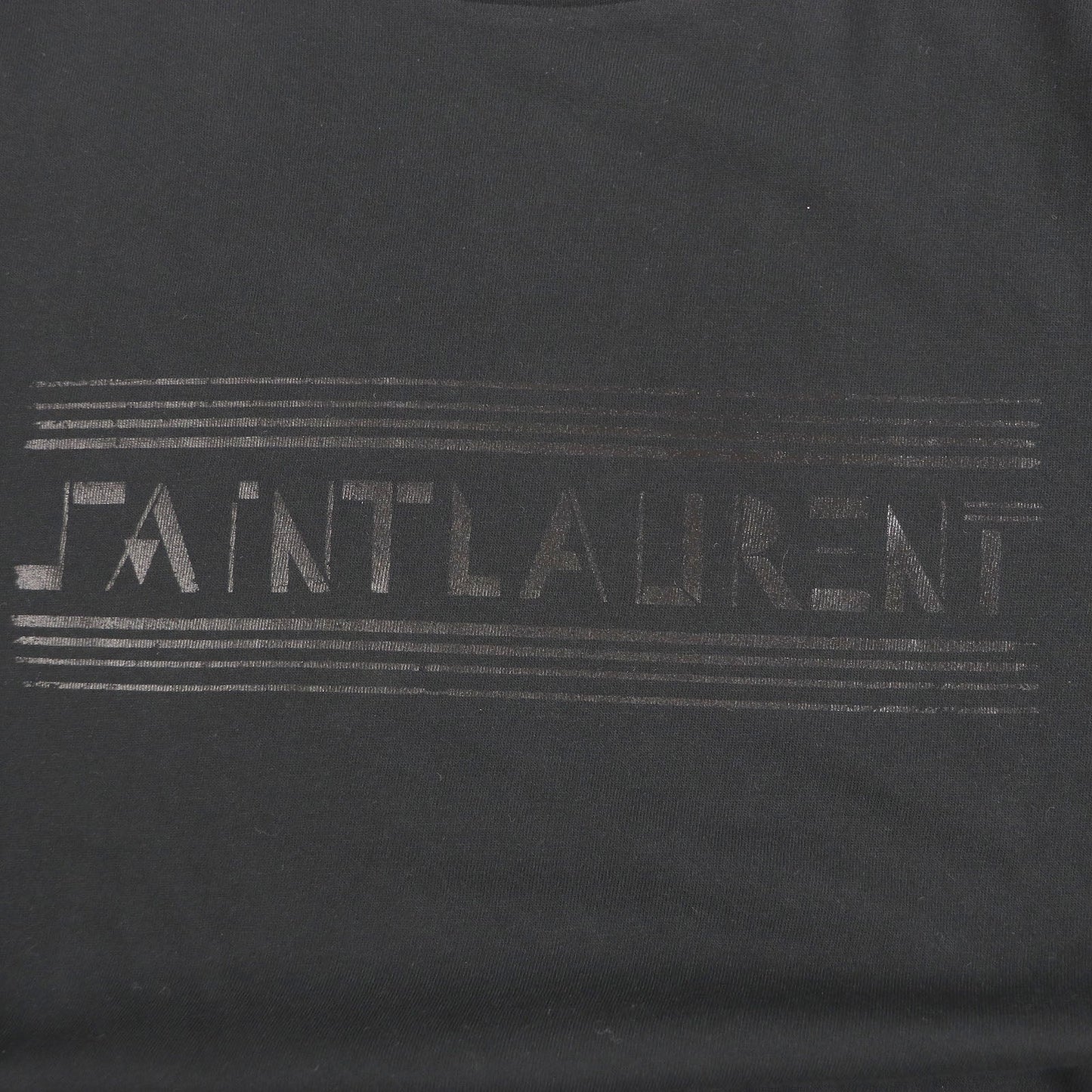 Saint Laurent Paris Cotton T-shirt