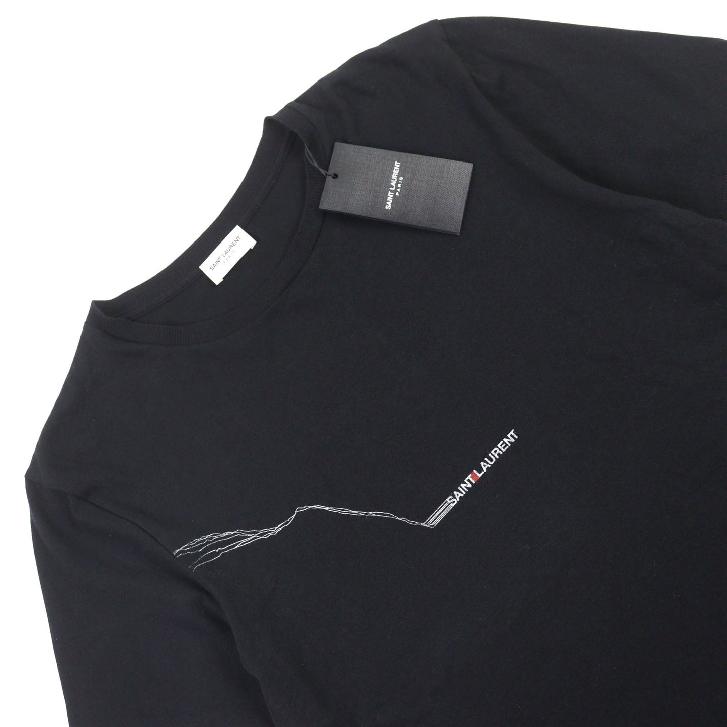 Saint Laurent Paris Cotton T-shirt