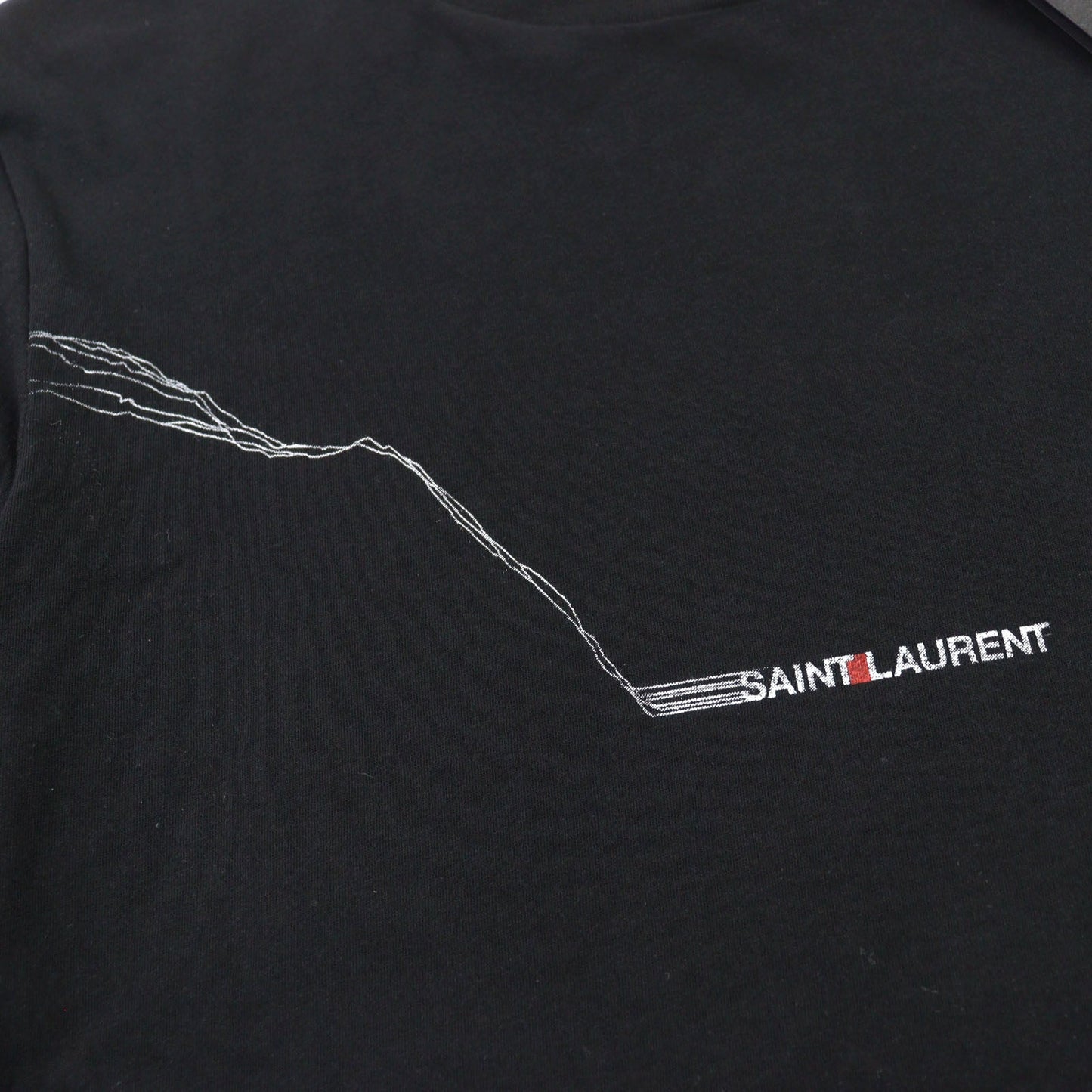 Saint Laurent Paris Cotton T-shirt