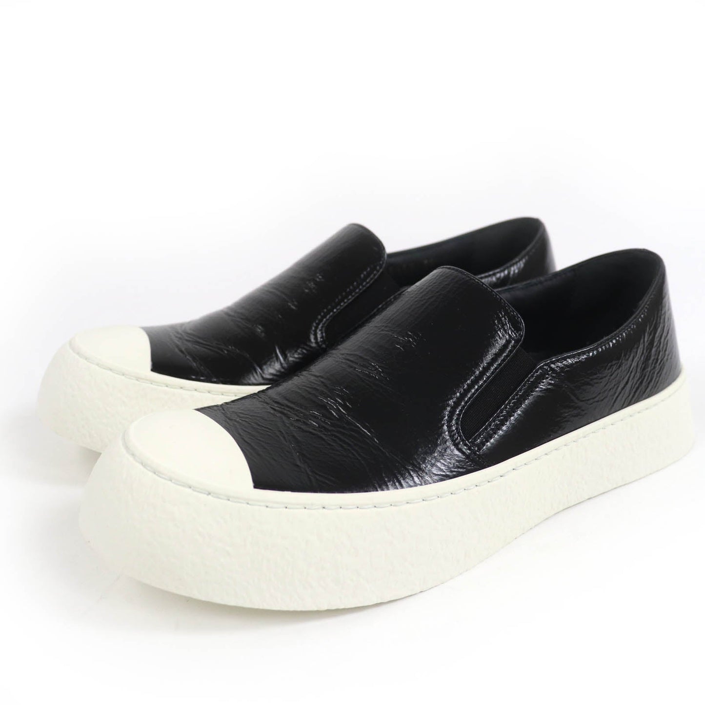 Chanel COCO Mark Leather Slip-Ons