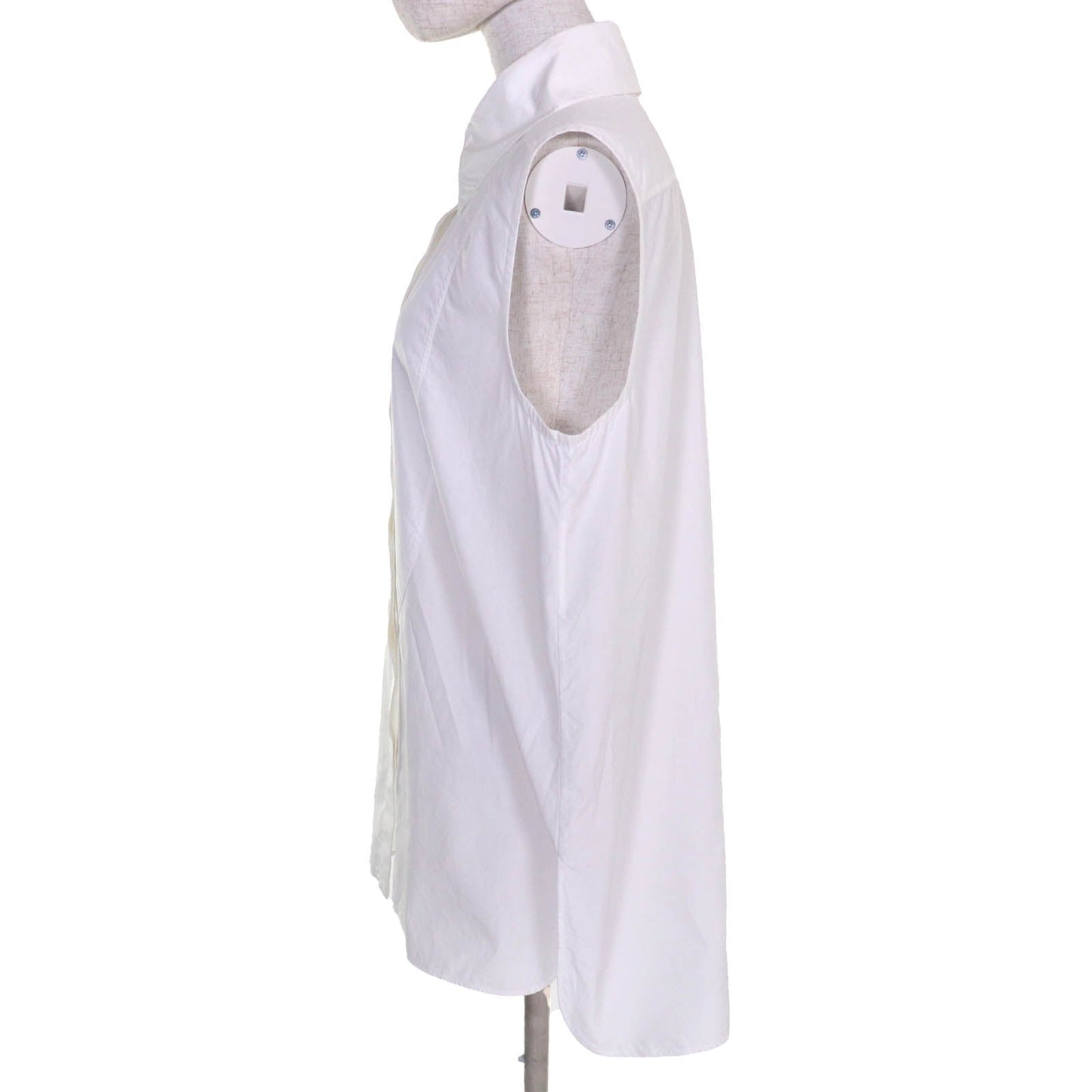 Chanel Cotton poplin Sleeveless Shirt