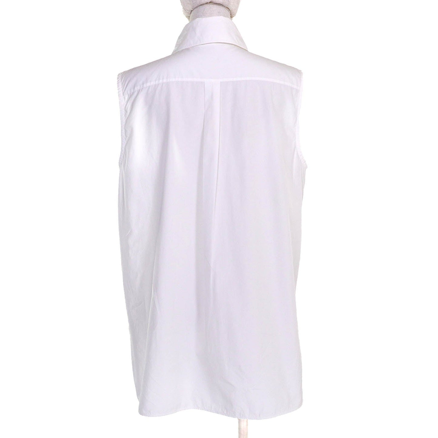 Chanel Cotton poplin Sleeveless Shirt