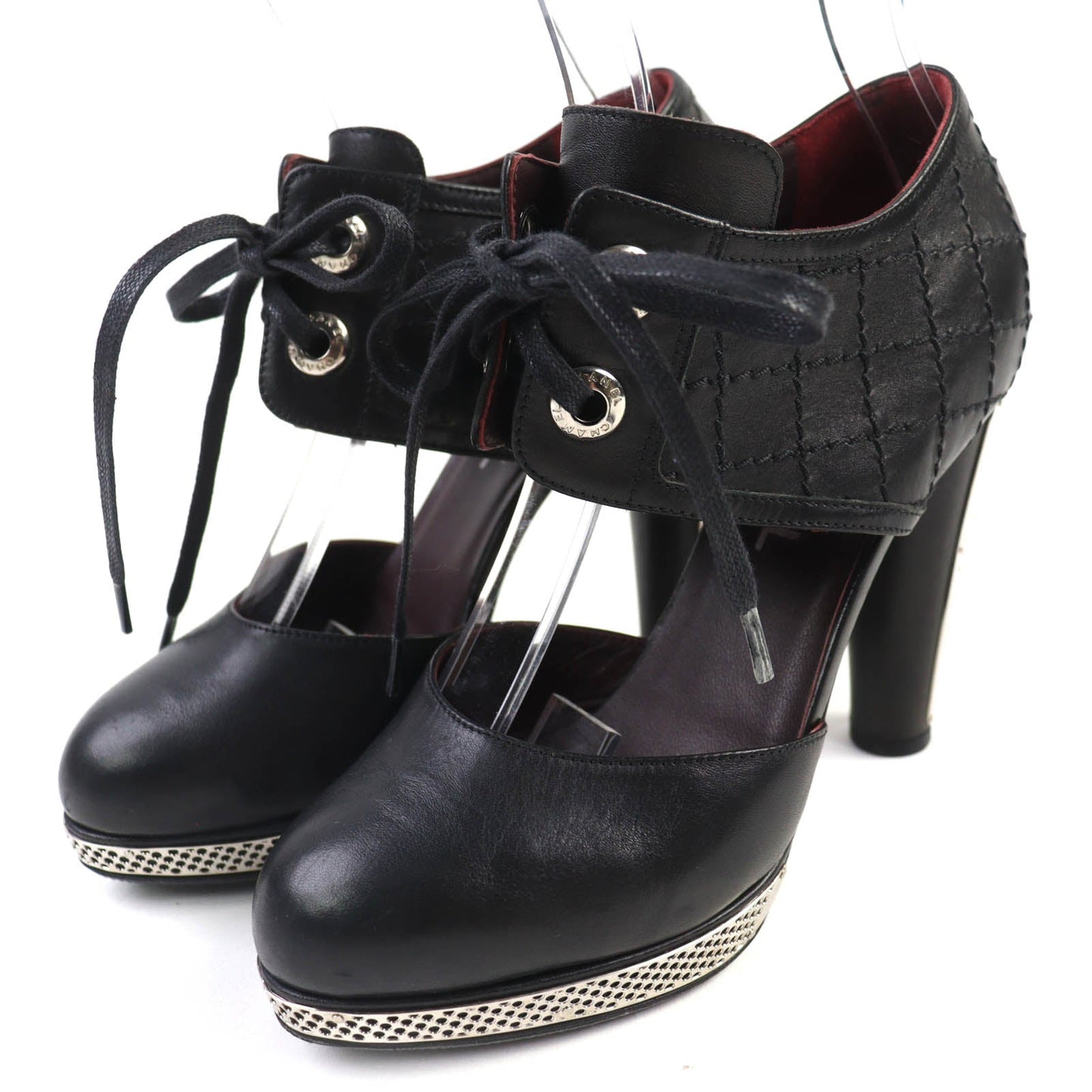 Chanel Matelasse Leather Pumps