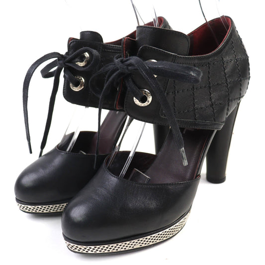 Chanel Matelasse Leather Pumps