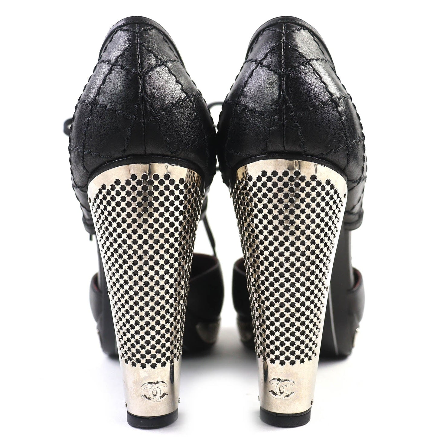 Chanel Matelasse Leather Pumps