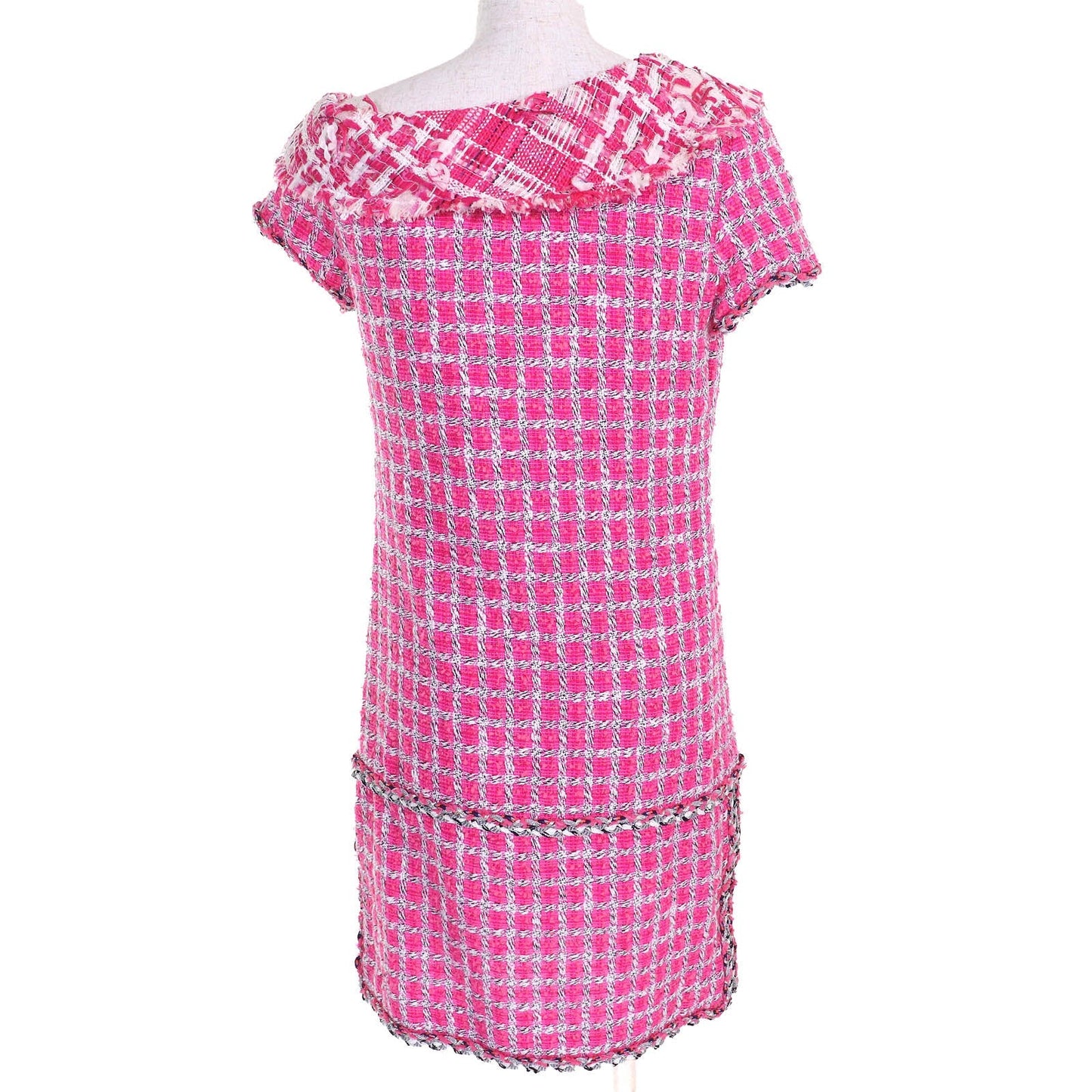 Chanel COCO Button Tweed Dress