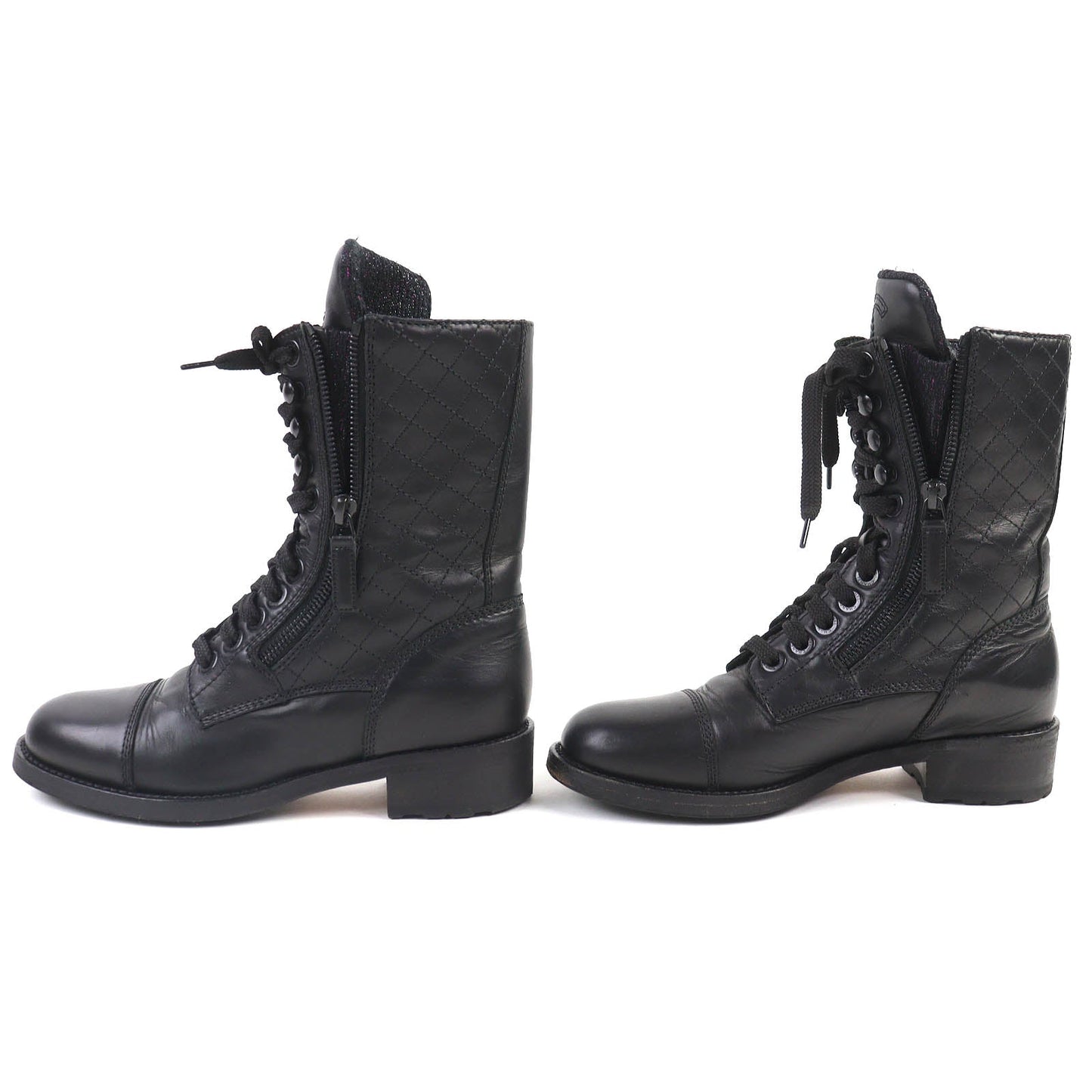 Chanel Matelasse Short Boots