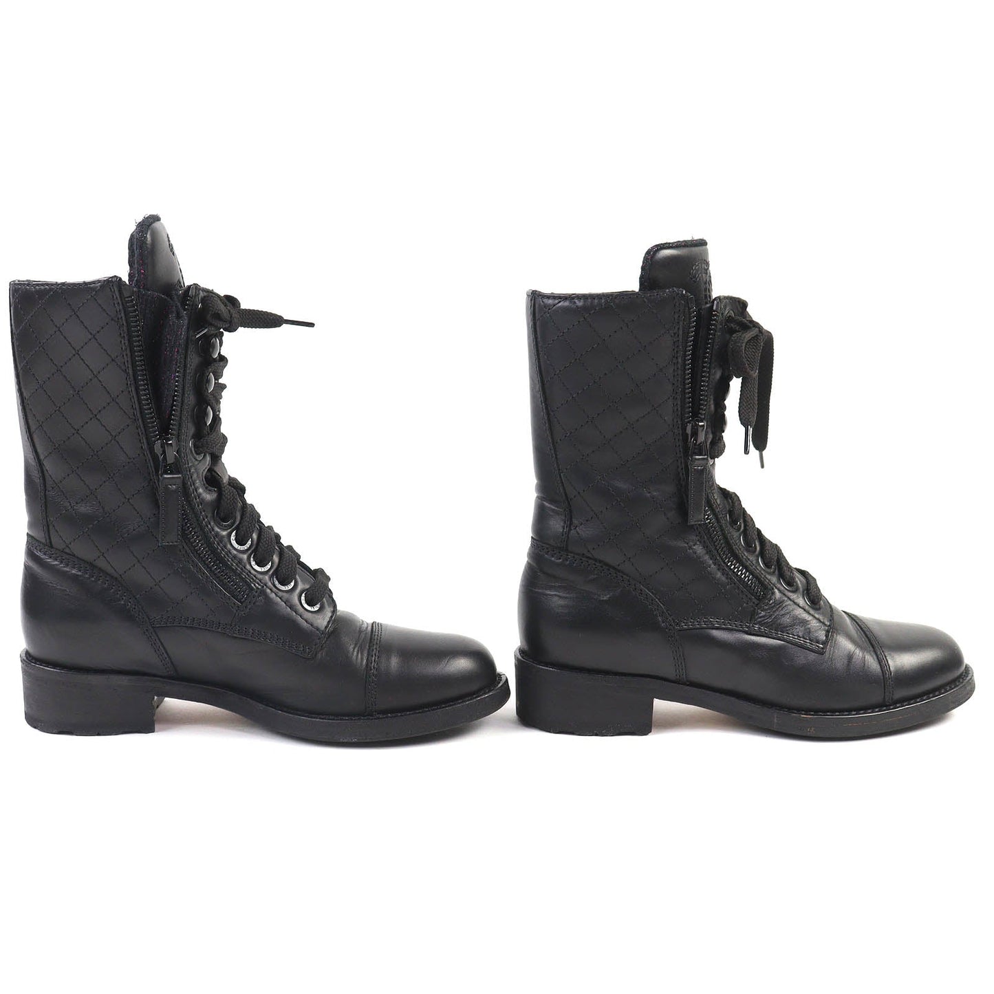 Chanel Matelasse Short Boots