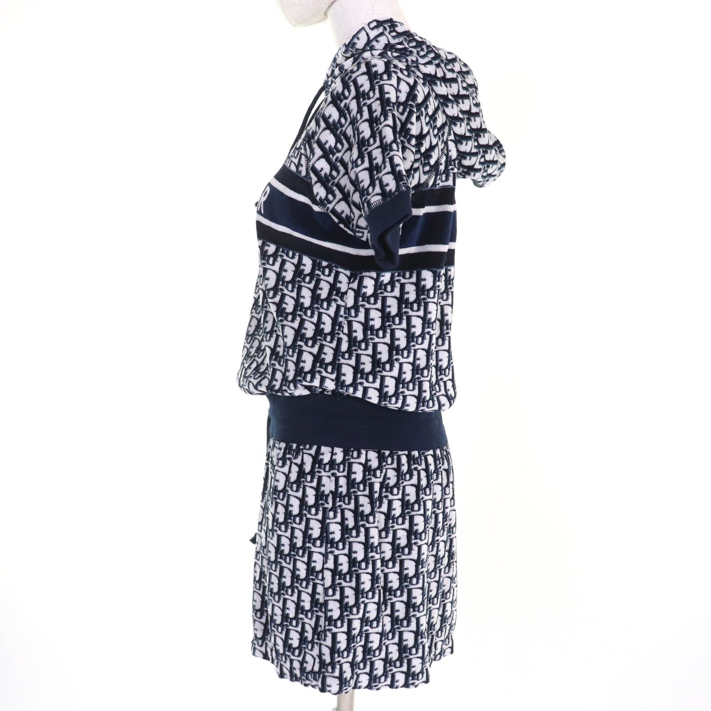 Christian Dior Oblique Velour Dress