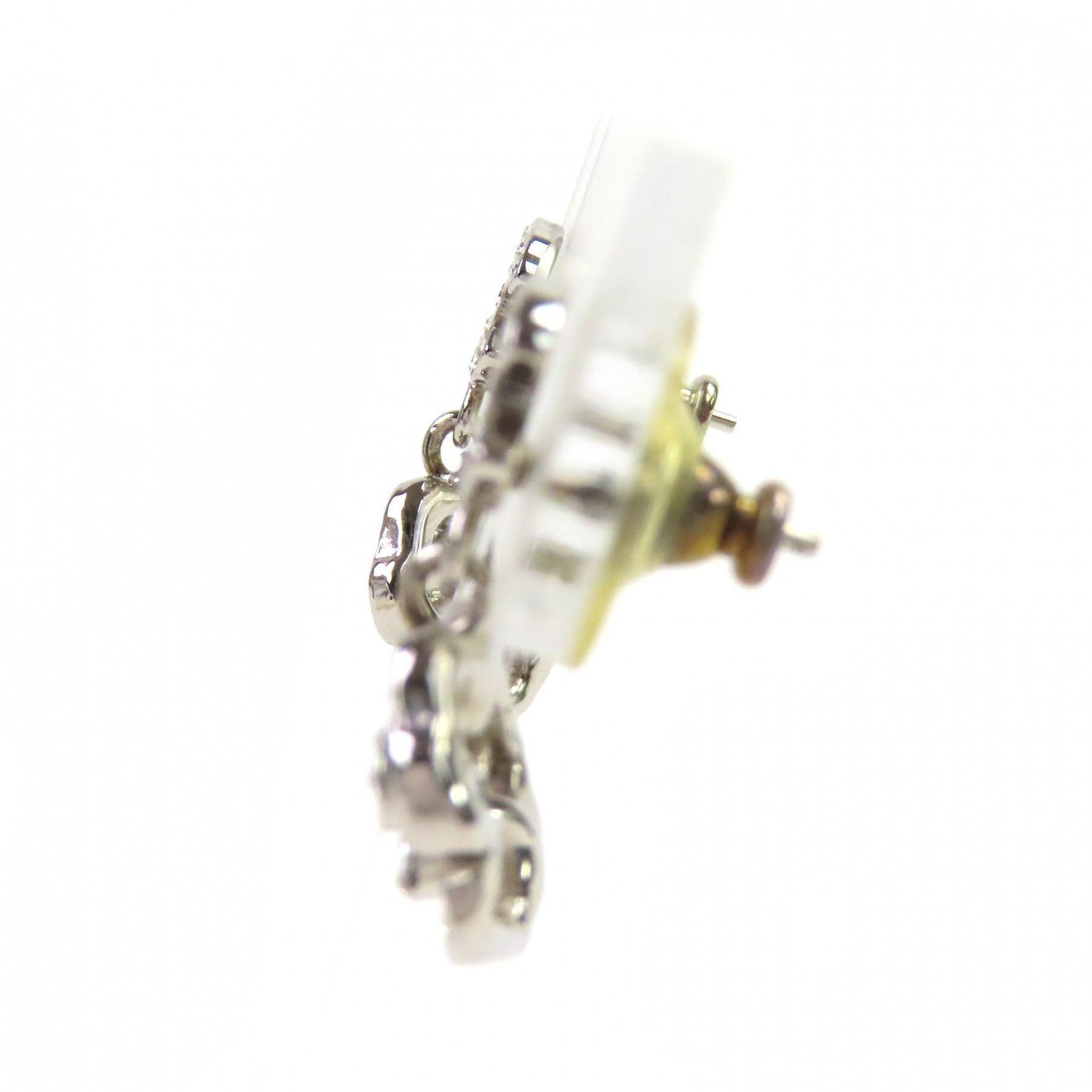 Chanel COCO Mark Camellia Earrings
