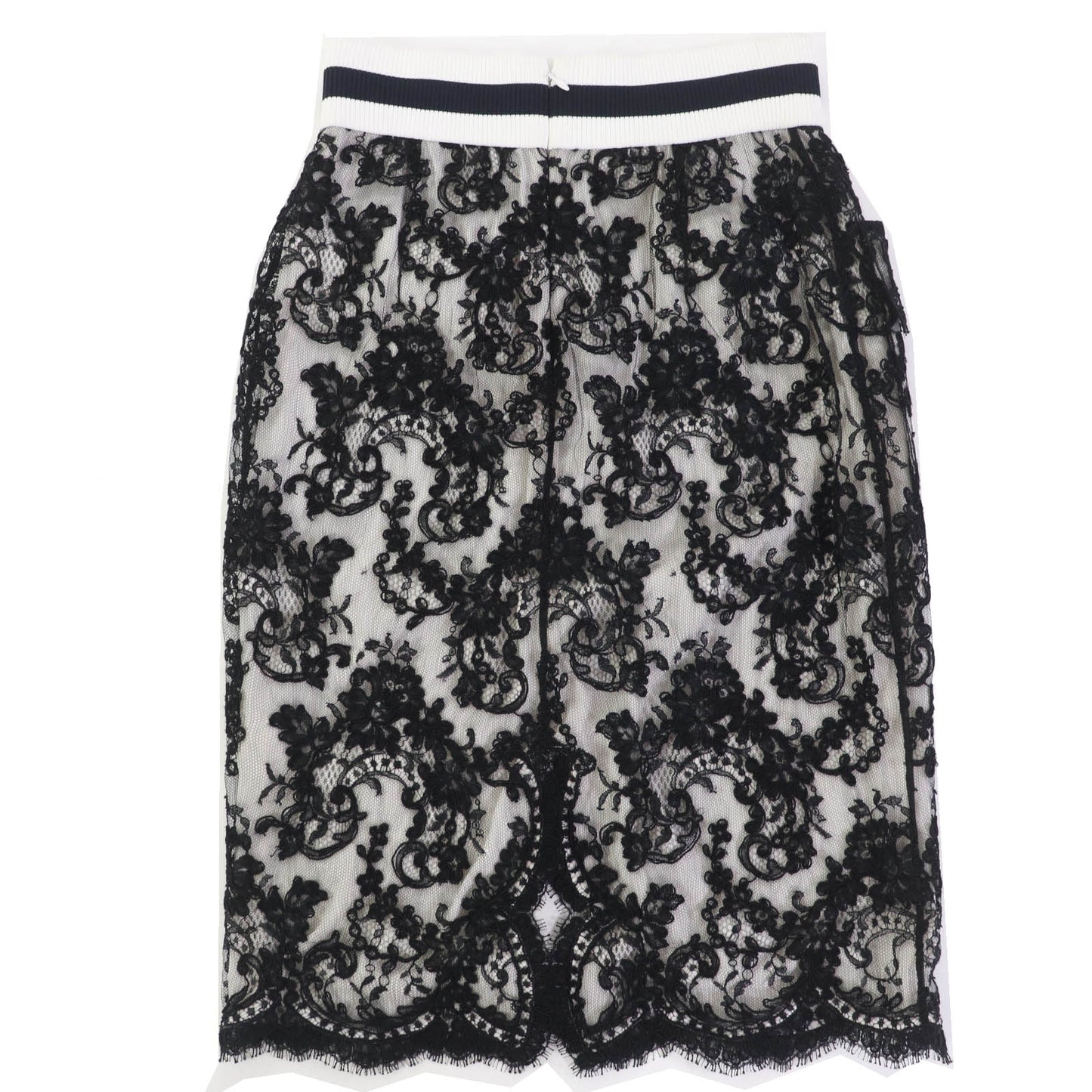 Chanel P56061V42335 Floral lace Skirt