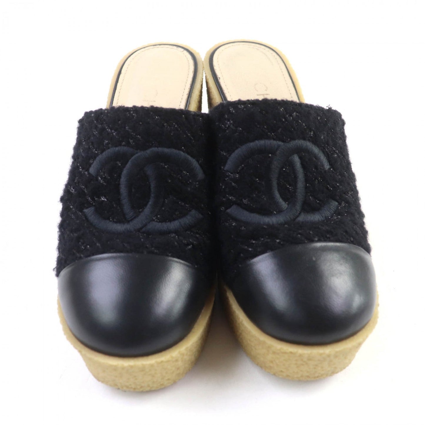 CHANEL Sandals G46057 ã¼ black 36