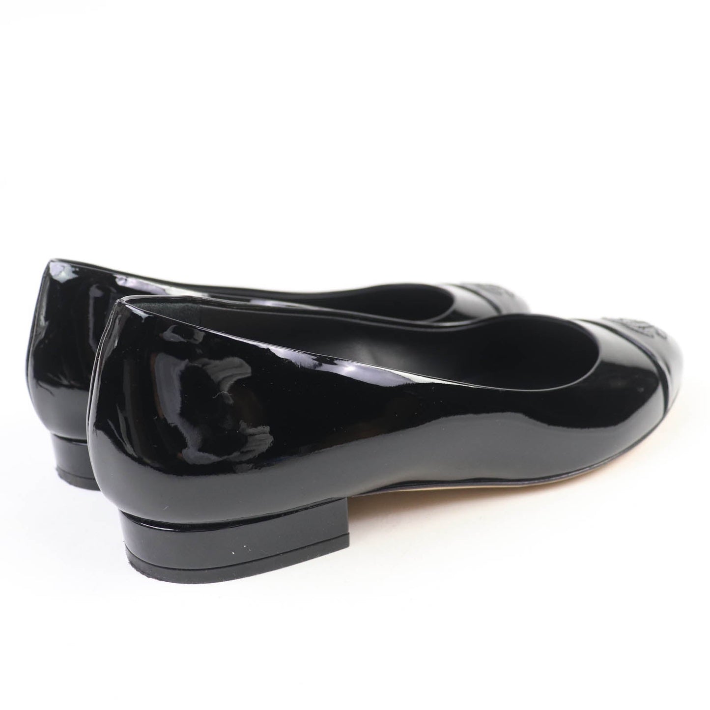 Chanel COCO Mark Patent Leather Pumps