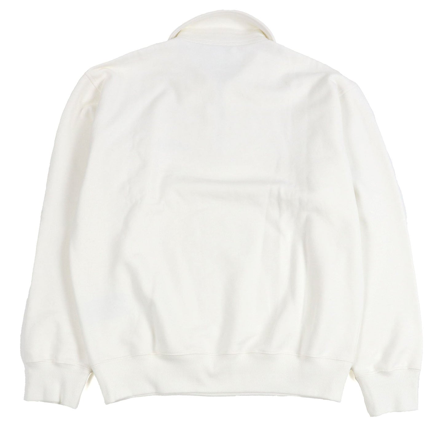 Dior Logo Embroidered Cotton Half Zip Sweatshirt